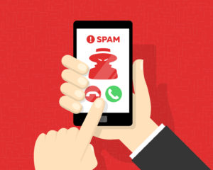 Phone scammer