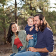 Family in nature