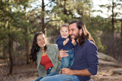 Family outside