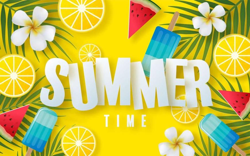 summer time with watermelon