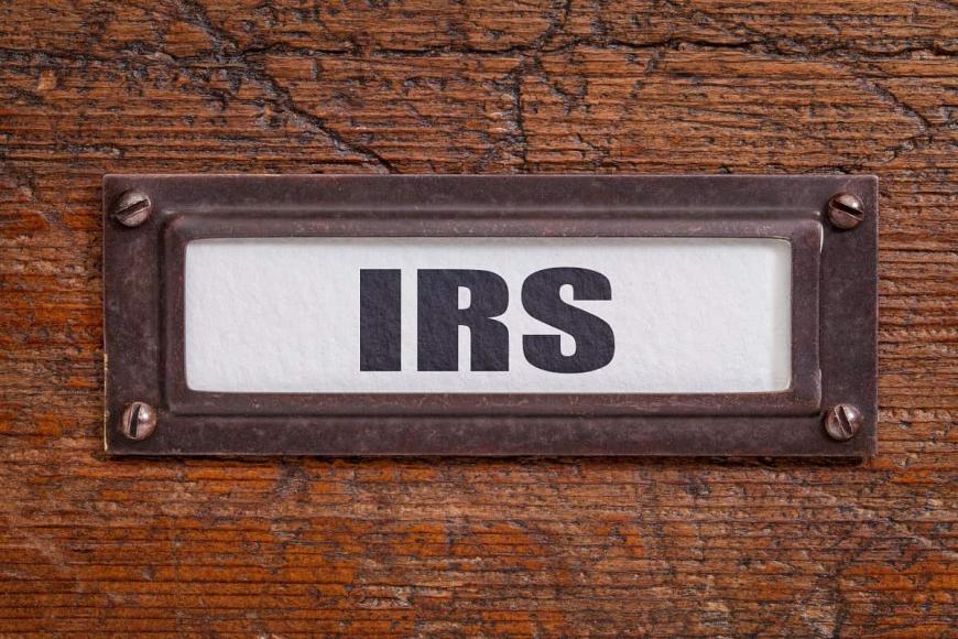 IRS sign