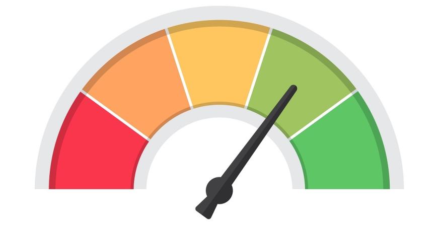 Credit dial increasing