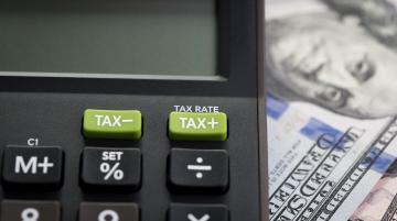 tax buttons on calculator
