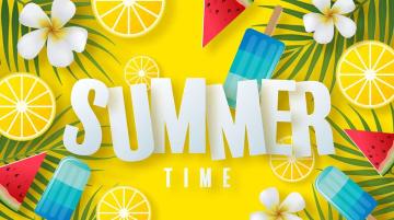 summer time with watermelon