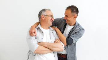 father and son