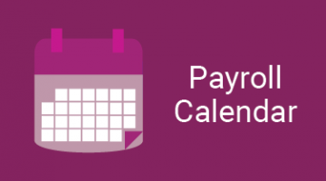 Payroll Calendar
