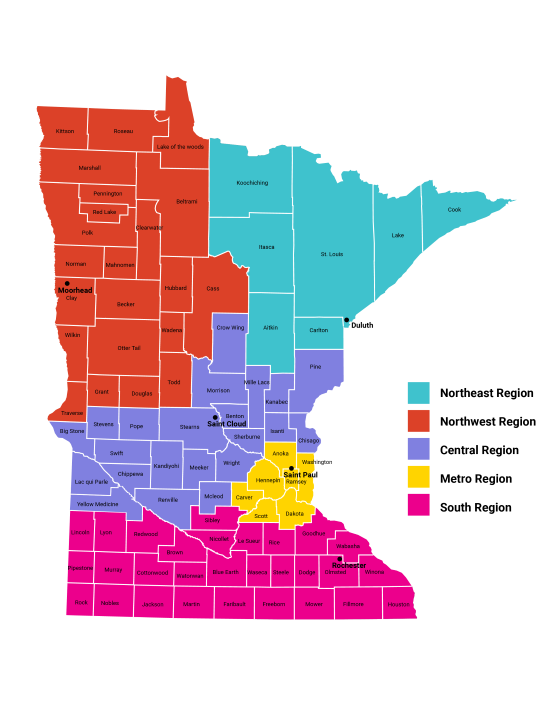 DHHS Service Map 